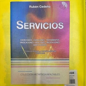 Servicios by Rubén Cedeño — Multicolor Metafísica Book